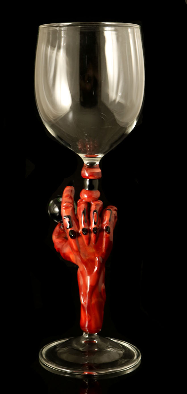 Timeless Glass Devil Right Hand Loving Cup