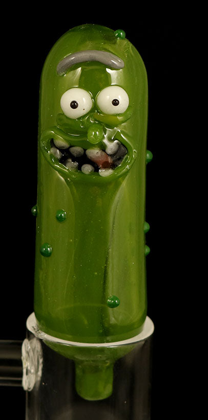 Pickle Rick Carb Cap by Tammy Baller