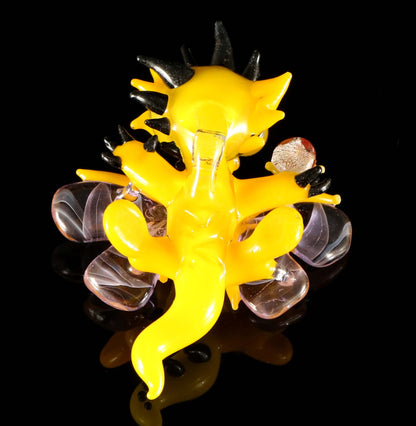 Dragon Pendant Yellow by, Deviant